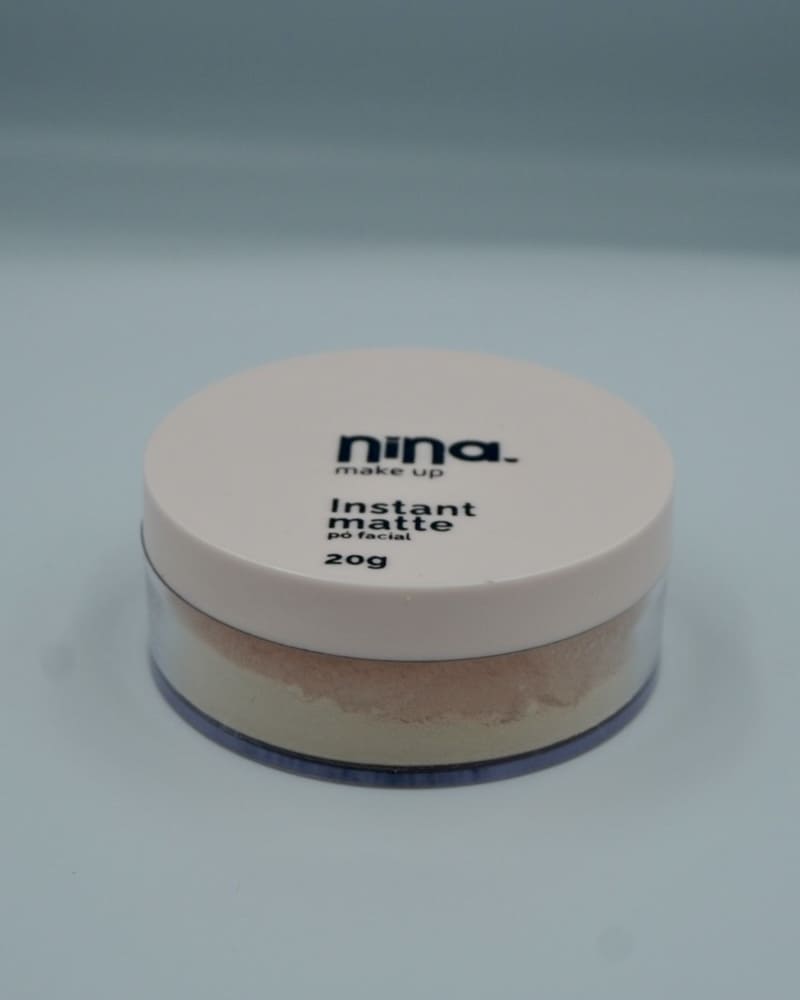 Instant Matte Pó Facial Nina. Make Up
