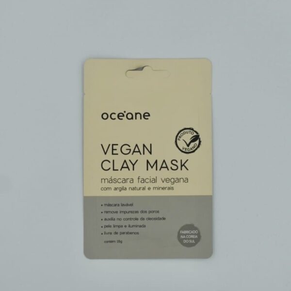 Vegan Clay Mask Mascara facial Oceane