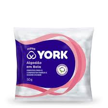 Algodão em bola 95g York