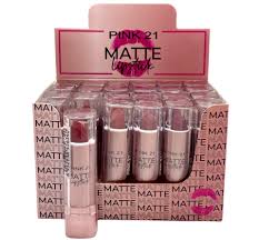Batom Lipstick Matte Pink 21