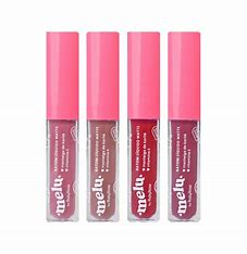 Batom Liquido Matte Melu Ruby Rose
