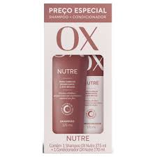 Kit Shampoo e Condicionador Nutre OX