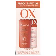 Kit Shampoo e Condicionador Longos OX